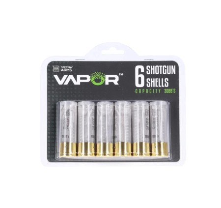 SPECNA ARMS CARTUCCE TRASPARENTI VAPOR SHOTGUN 30BBs