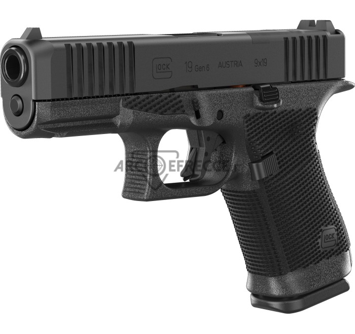 GLOCK PISTOLA Mod 19 6°GEN G-MATCH FS OR CAL 9x19 9 LUGER 