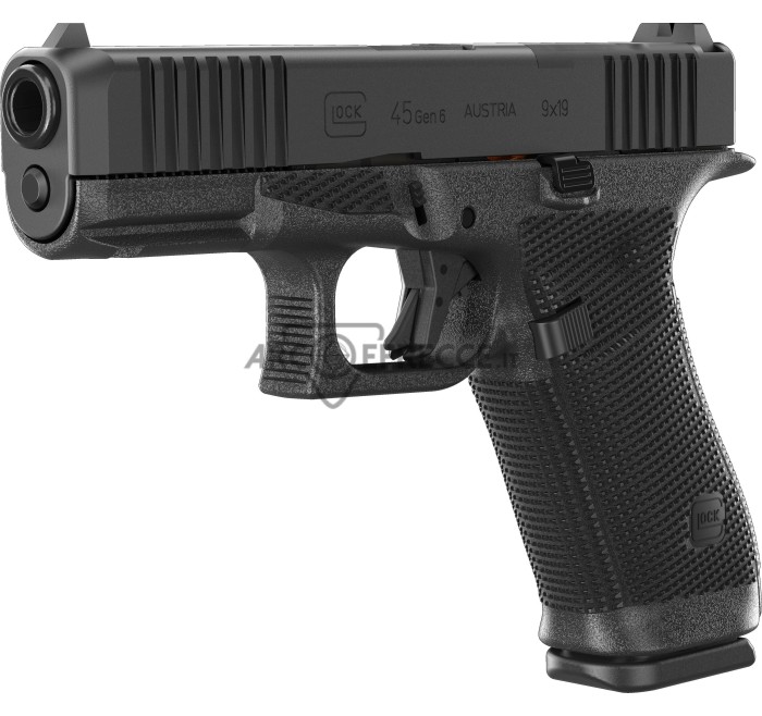 GLOCK PISTOLA Mod 45 6°GEN FS OR CAL 9x19 9 LUGER 