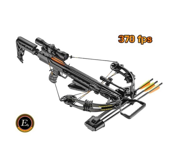 EK BALESTRA ACCELERATOR 370  185 LB. NERA