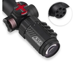 DISCOVERY OPTICS OTTICA WG 1.2-6x24 IR AI ANELLI WEAVER