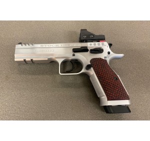 *USATO* TANFOGLIO PISTOLA STOCK III PRO CAL. 9X19 con DOT 
