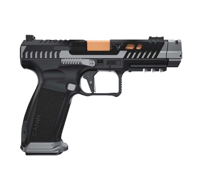 CANIK PISTOLA TTI COMBAT 4.6" CAL 9x19 9 LUGER SMOKE 18C 