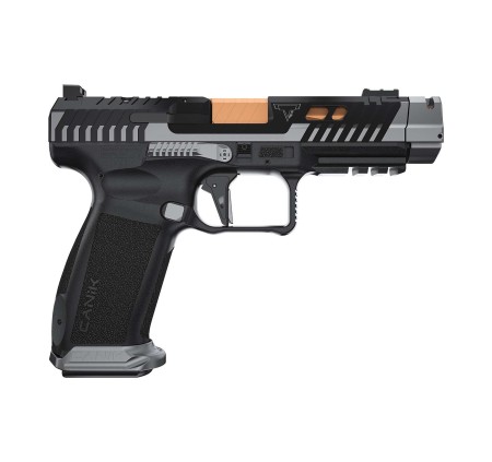 CANIK PISTOLA TTI COMBAT 4.6" CAL 9x19 9 LUGER SMOKE 18C 