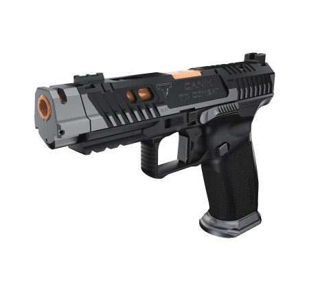 CANIK PISTOLA TTI COMBAT 4.6" CAL 9x19 9 LUGER SMOKE 18C 