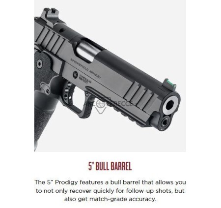 SPRINGFIELD PISTOLA PRODIGY 1911DS CAL 9X19 9 LUGER 5" 