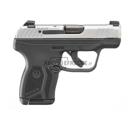 RUGER PISTOLA LCP MAX 2.8" CAL 9 CORTO/380 MATTE INOX 10C 