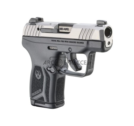 RUGER PISTOLA LCP MAX 2.8" CAL 9 CORTO/380 MATTE INOX 10C 