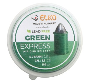 ELKO PIOMBINO DIABOLO GREEN EXPRESS 0,67g Cal. 5,5mm *Conf. 100pz* 