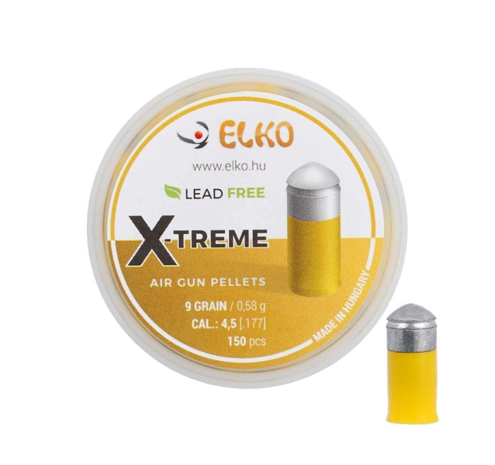 ELKO PIOMBINO DIABOLO X-TREME 0,58g Cal. 4,5mm *Conf. 150pz* 