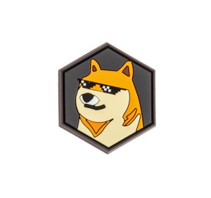 VARI PATCH PVC THUG DOGECOIN