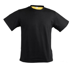 OPENLAND T-SHIRT IN KEVLAR RESISTENTE AL TAGLIO NERA