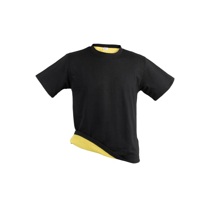 OPENLAND T-SHIRT IN KEVLAR RESISTENTE AL TAGLIO NERA