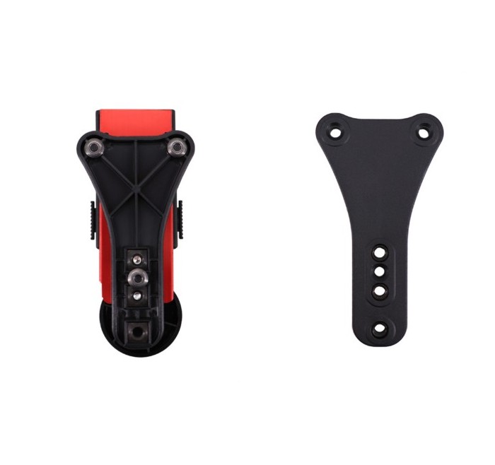 GHOST CLIP D DA CINTURA APRIBILE CON PIASTRA ALLUMINIO 3GUN PER FONDINE CIVILIAN/HYBRID/THUNDER