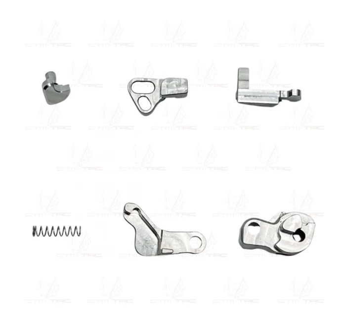 CTM SET CANE IN ACCIAIO CNC PER AAP-01 LUXURY V2