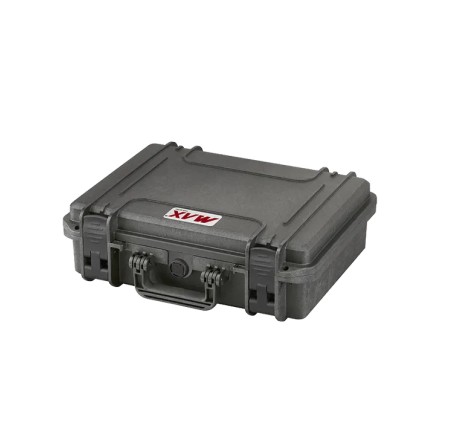 PLASTICA PANARO VALIGIA RIGIDA Mod MAX380H115S NERA CON SPUGNA CUBETTATA