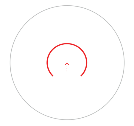 HOLOSUN RED DOT HS503G CON RETICOLO CQB