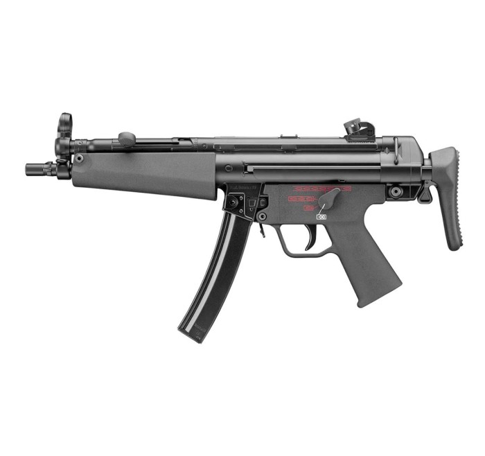 MARUI FUCILE SOFTAIR A GAS MP5 A5 NEW BLACK