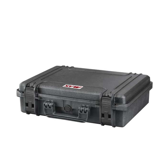 PLASTICA PANARO VALIGIA RIGIDA Mod MAX465H115S NERA CON SPUGNA CUBETTATA