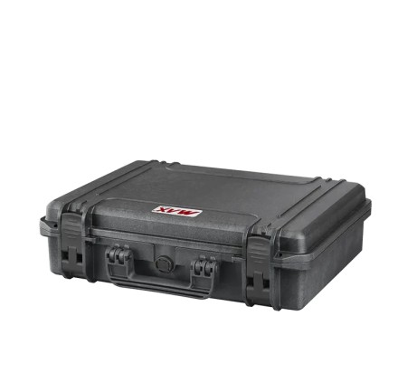 PLASTICA PANARO VALIGIA RIGIDA Mod MAX465H115S NERA CON SPUGNA CUBETTATA