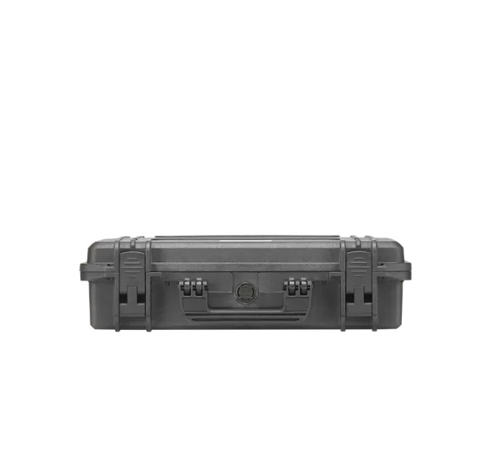 PLASTICA PANARO VALIGIA RIGIDA Mod MAX465H115S NERA CON SPUGNA CUBETTATA