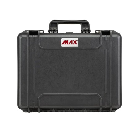 PLASTICA PANARO VALIGIA RIGIDA Mod MAX465H115S NERA CON SPUGNA CUBETTATA