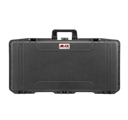 PLASTICA PANARO VALIGIA RIGIDA Mod MAX800S NERA CON SPUGNA CUBETTATA