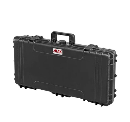 PLASTICA PANARO VALIGIA RIGIDA Mod MAX800S NERA CON SPUGNA CUBETTATA