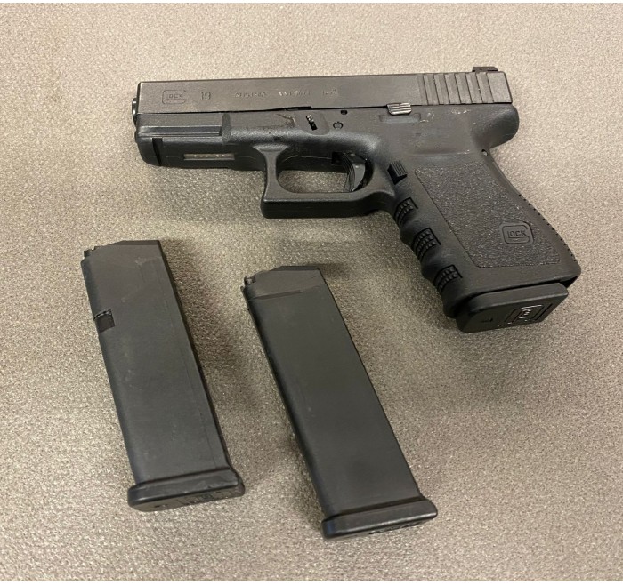 *USATO* GLOCK PISTOLA Mod 19 3°GEN CAL 9x21 @) 