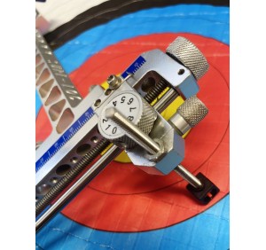 *USATO* SURE LOC MIRINO QUEST-X x OLIMPICO SILVER RH (destro)