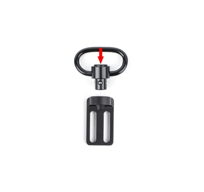 METAL ATTACCO CINGHIA 2 TO 1 POINT TRIGLIDE