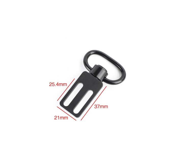 METAL ATTACCO CINGHIA 2 TO 1 POINT TRIGLIDE
