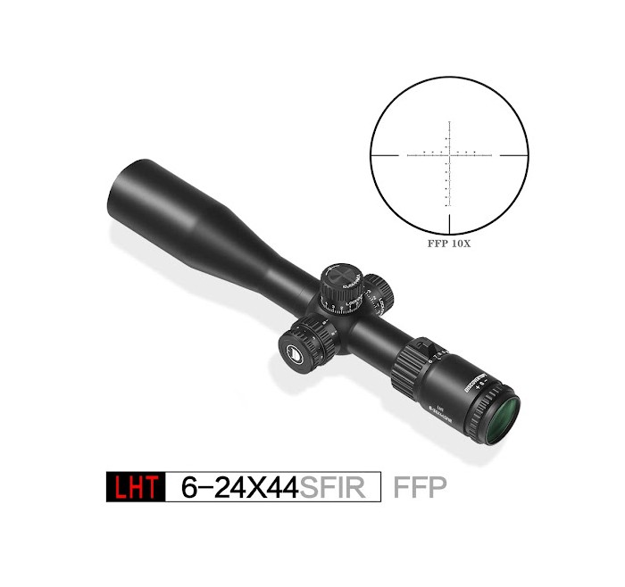 DISCOVERY OPTICS OTTICA LHT 6-24x44 SF IR FFP CANNOCCHIALE