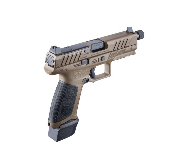 BERETTA PISTOLA APX A1 FS CAL 9x19 9 LUGER 19C DARK EARTH 
