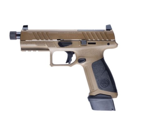 BERETTA PISTOLA APX A1 FS CAL 9x19 9 LUGER 19C DARK EARTH 