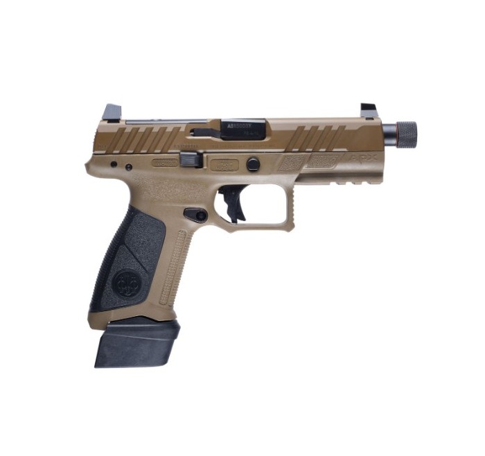 BERETTA PISTOLA APX A1 FS CAL 9x19 9 LUGER 19C DARK EARTH 