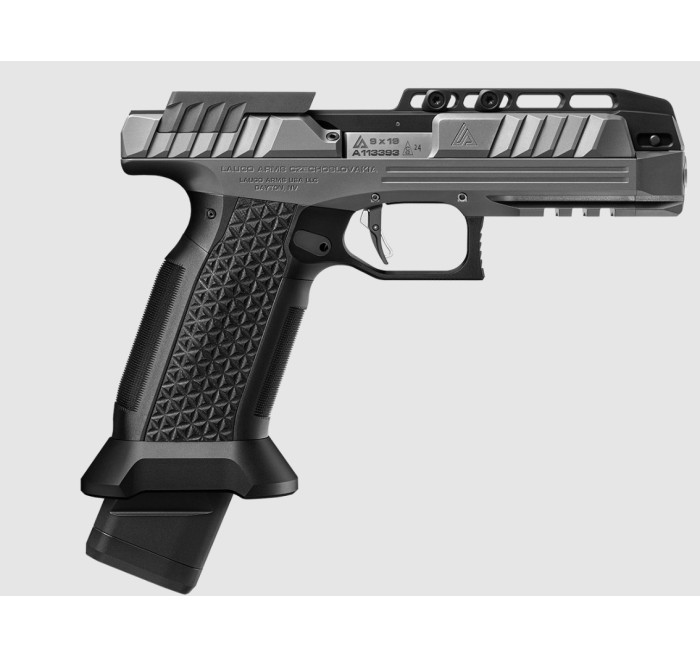 LAUGO ARMS PISTOLA ALIEN CREATOR LIMITED OPTICS KIT  GREY/BLACK CAL 9x19 9LUGER 