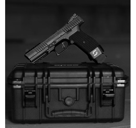 OPOS PISTOLA VENATOR 4.6" VISION TARGET CON DISPLAY CAL 9x19 9LUGER 