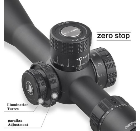 DISCOVERY OPTICS OTTICA 5-25x56 SF IR ED AO 34mm CANNOCCHIALE