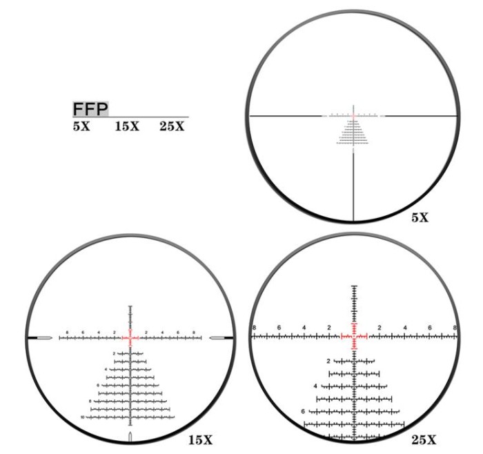 DISCOVERY OPTICS OTTICA 5-25x56 SF IR ED AO 34mm CANNOCCHIALE