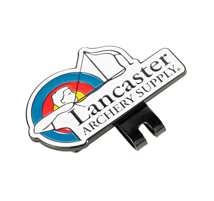 LANCASTER CLIP IN ACCIAIO PER VISIERA BERRETTO