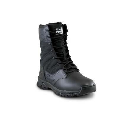 ORIGINAL SWAT ANFIBIO PROTEC 8" SIDE-ZIP POLISHABLE TOE MEN'S NERO