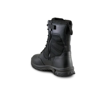 ORIGINAL SWAT ANFIBIO PROTEC 8" SIDE-ZIP POLISHABLE TOE MEN'S NERO