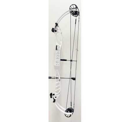 *USATO* PSE COMPOUND DOMINATOR DUO 40  50-60 27"-31" BIANCO RH (destro) - cam M2