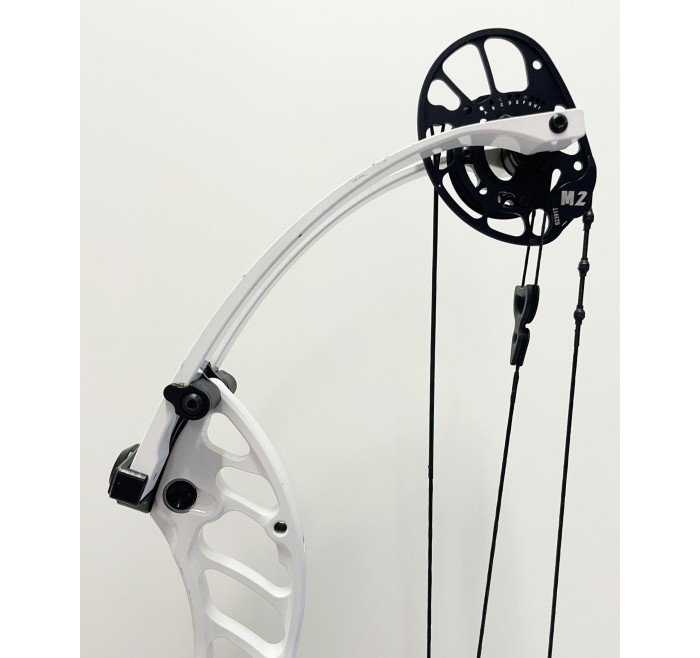 *USATO* PSE COMPOUND DOMINATOR DUO 40  50-60 27"-31" BIANCO RH (destro) - cam M2