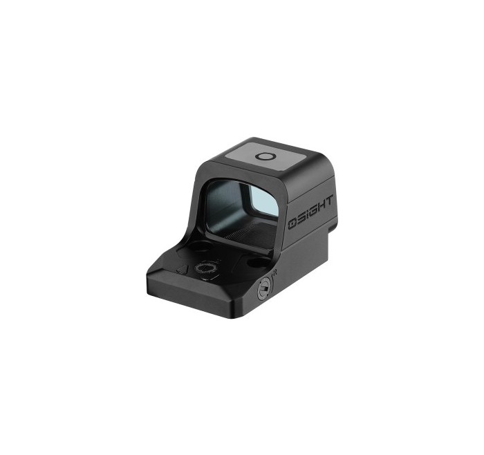 OSIGHT RED DOT XR MULTIRETICOLO 2-6/32MOA RICARICABILE
