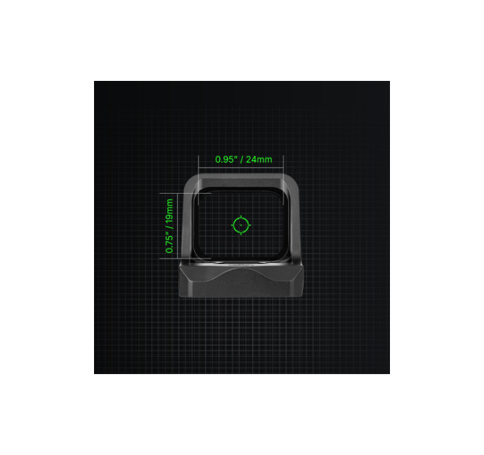 OSIGHT GREEN DOT C MULTIRETICOLO 3/32 MOA