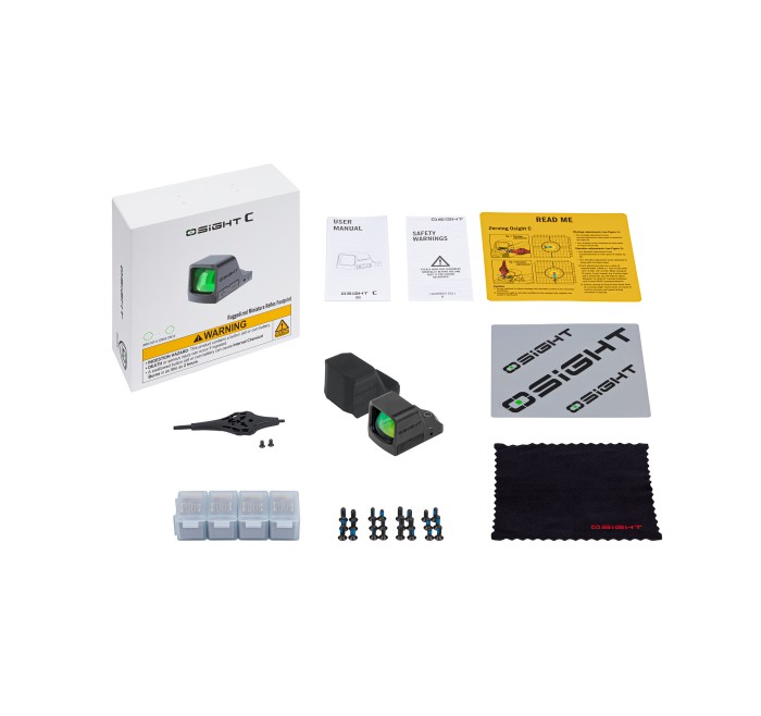 OSIGHT GREEN DOT C MULTIRETICOLO 3/32 MOA