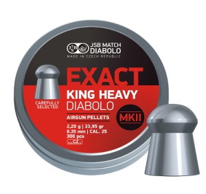 JSB PIOMBINO DIABOLO KING HEAVY EXACT MKII *conf.150pz.*