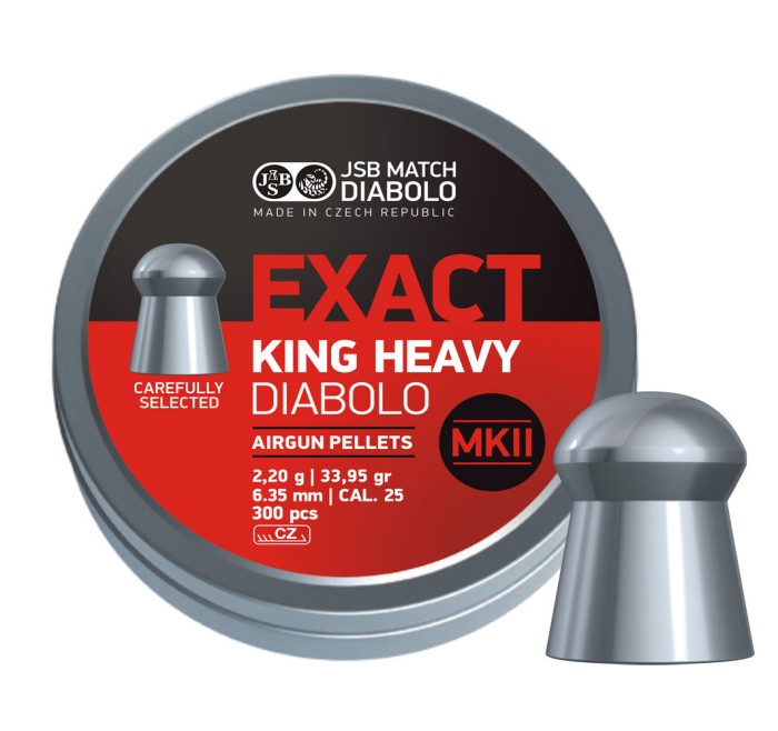 JSB PIOMBINO DIABOLO KING HEAVY EXACT MKII *conf.150pz.*